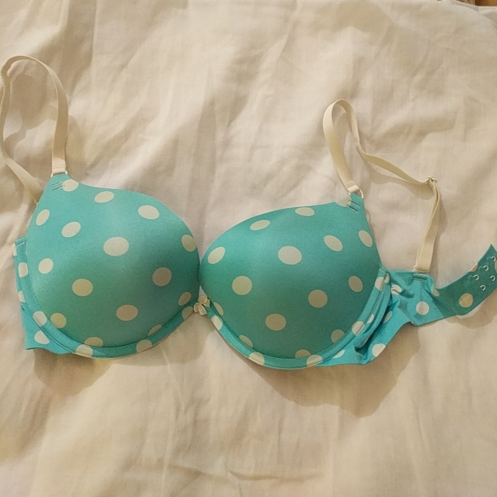 NWOTs Victoria's Secret polka dot push up bra